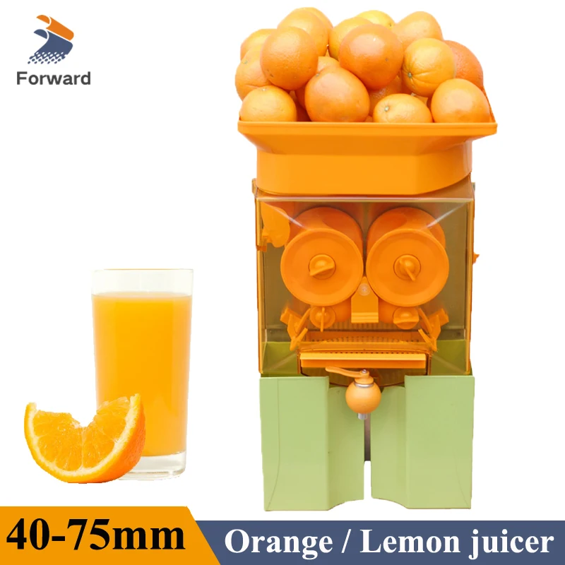 Electric Orange Juicer Orange Squeeze Machine Lemon Orange Juicer Machine 40-75mm Fresh Juice Press