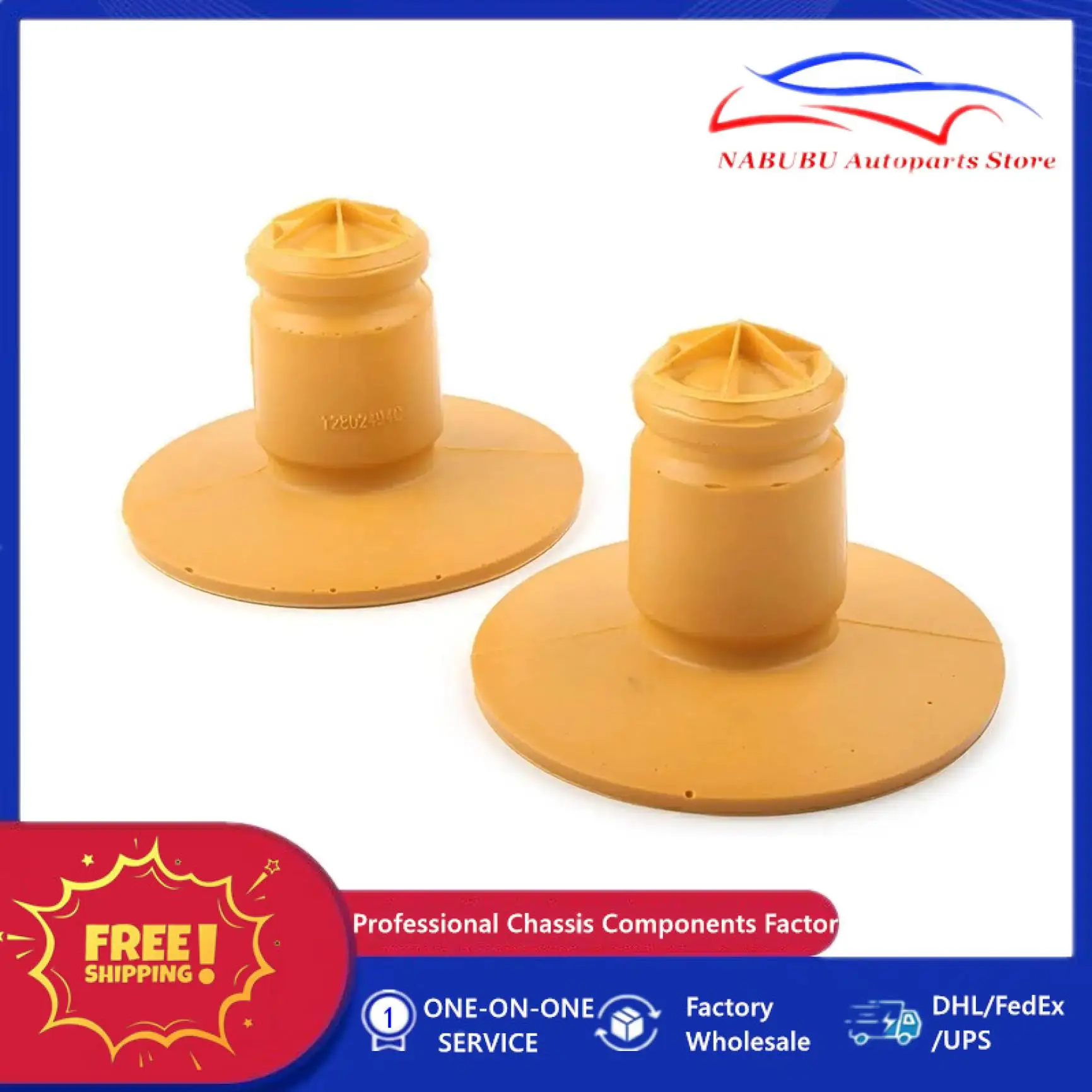 

2pcs Rear Spring Bump Stop 12802494 12802494C for Saab 9-3 Sport Car for 2 Wheel Drive Models