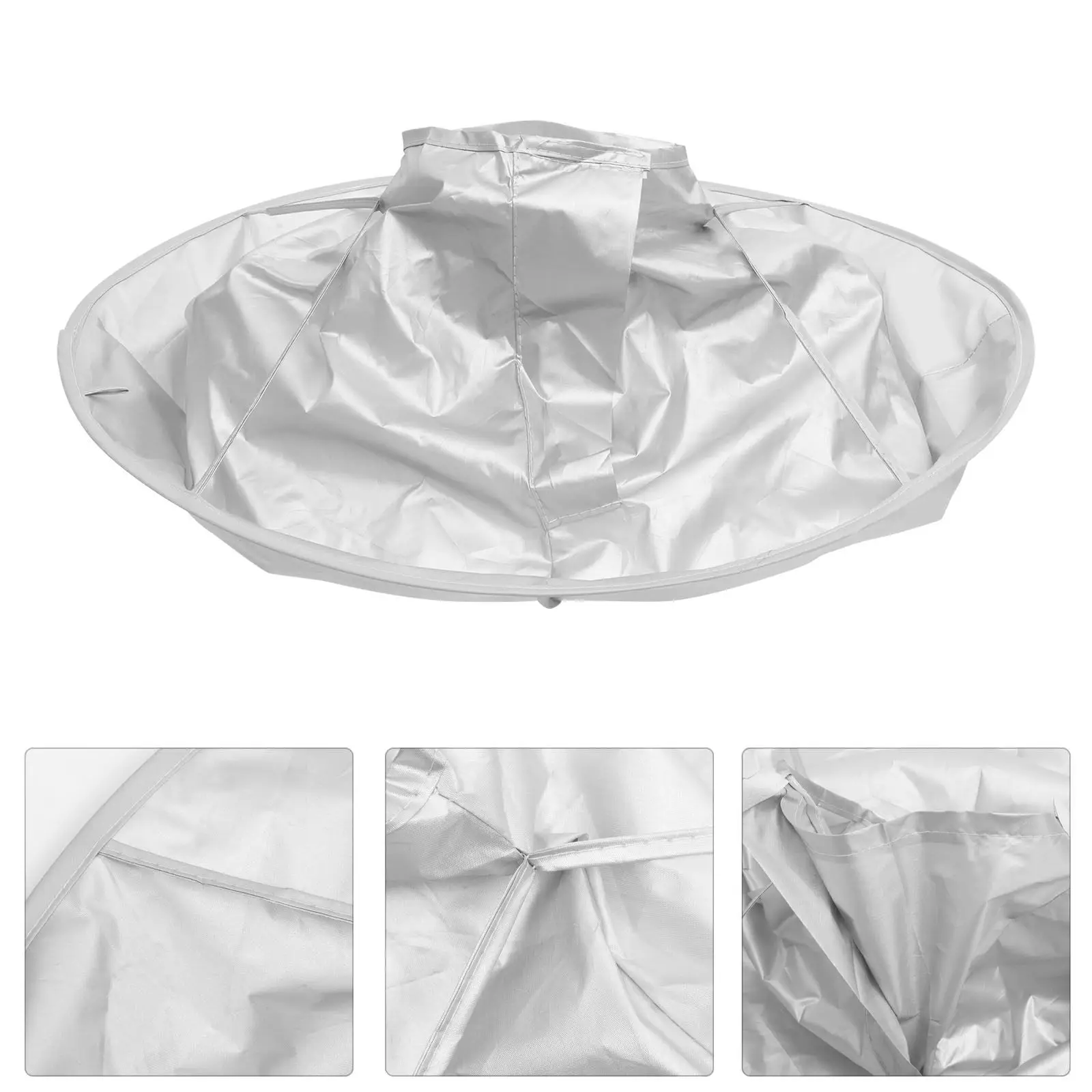 

Barber Cloak Foldable Umbrella Haircut Cape For Salon Home Use Lightweight Haircutting Gown For Kids Adults Hair Care