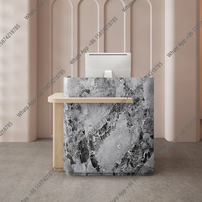 

J J Современный индивидуальный ресепшн-стол в скандинавском минималистичном стиле, компактный, экономящий пространство, мебель для офиса