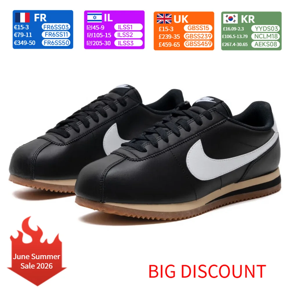 

Nike Classic Cortez Sneakers Retro Classic Design Comfort Cushioning Lightweight Durable for Everyday WearDM4044-002