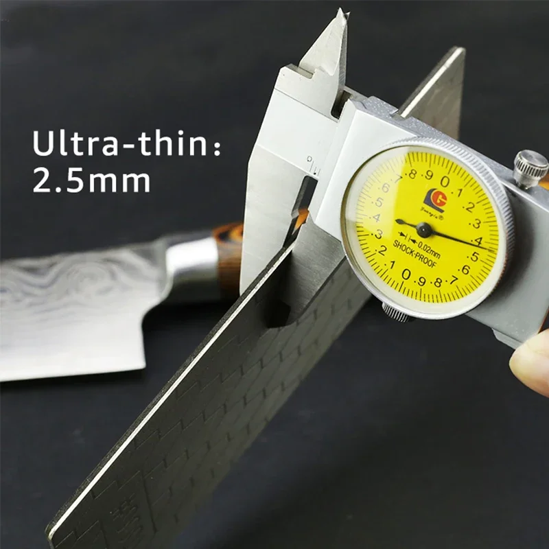 Diamond Knife Sharpening Stone Knife Sharpener Ultra-thin Honeycomb Surface Whetstone Grindstone Tool 400# 600# 1000# 1200#