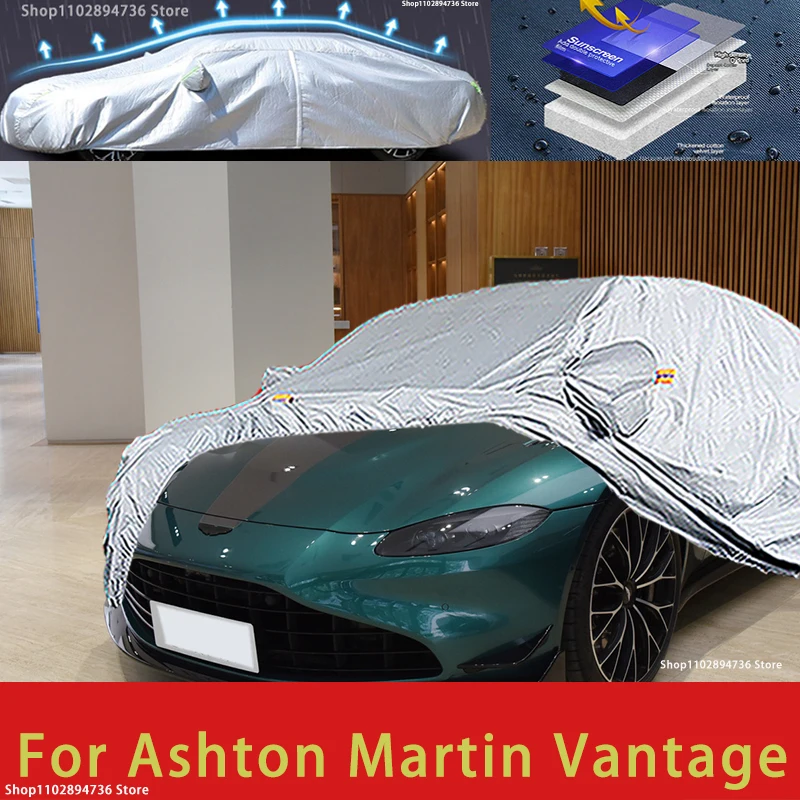 

For Ashton Martin Vantage Outdoor Protection Full Car Covers Snow Cover Sunshade Waterproof Dustproof Exterior Car accessories