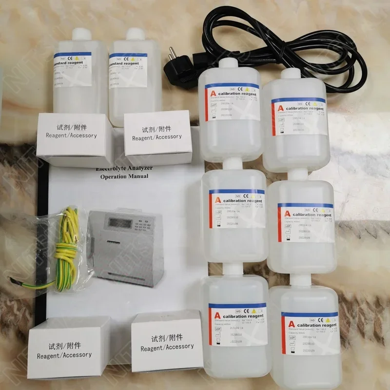 Medical Blood Test Machine 60 Samples/h Touch Screen Automated Blood Electrolyte Analyzer Blood & Gas Analysis System Class II