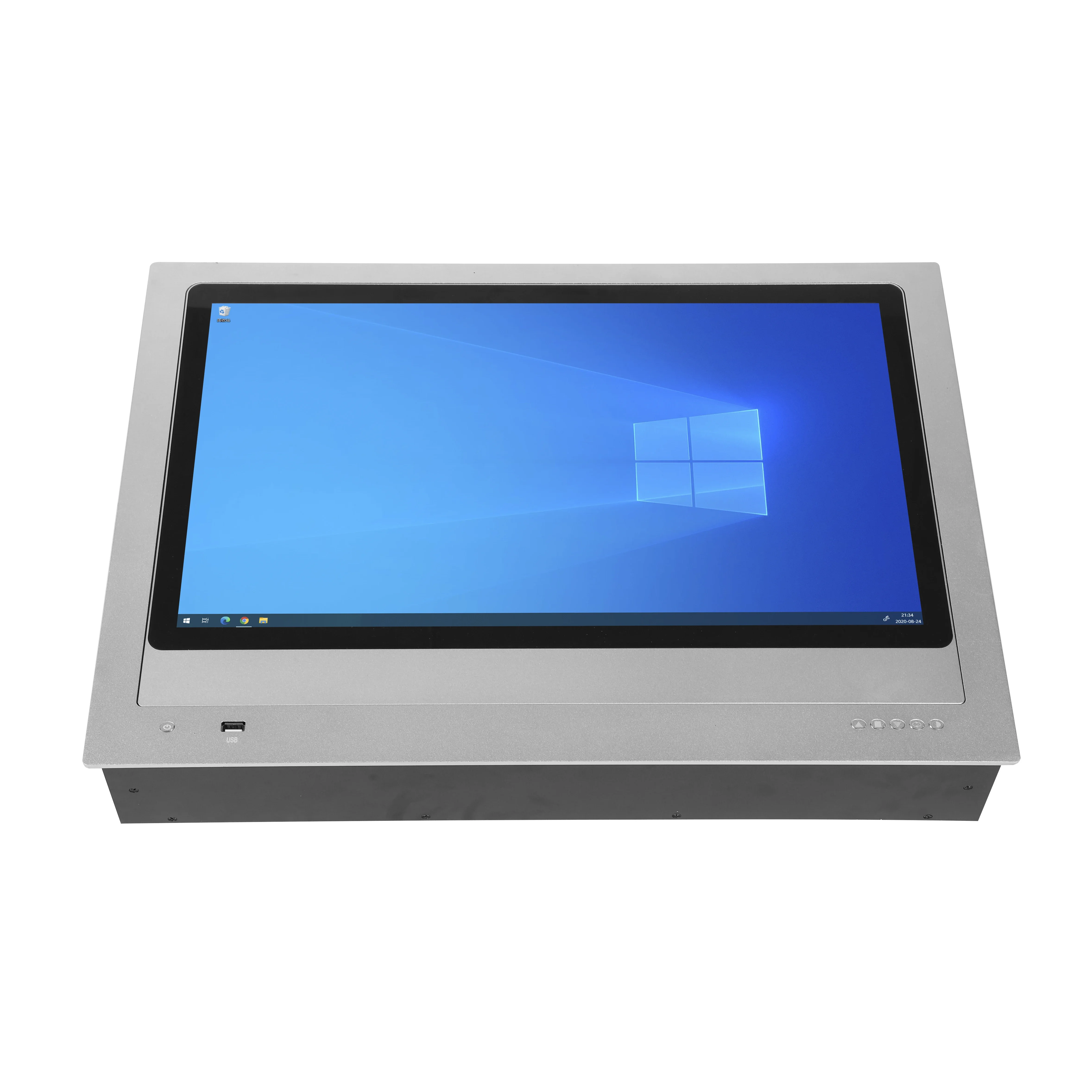 Стол для конференций с сенсорным экраном 15,6-23,8 дюйма, скрытый всплывающий ЖК-подъемник, безбумажный производитель систем конференц-зала