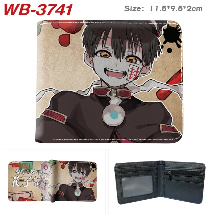 Toilet-Bound Hanako-Kun Animation Derivative Wallet For Men and Women Coin Purse with Card Holder Short Wallet