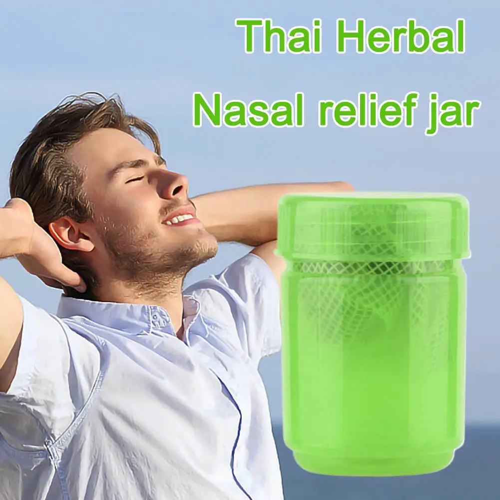 الطب العشبي التايلاندي استنشاق أدوات العناية بالأنف الصحة 1 زجاجة #4