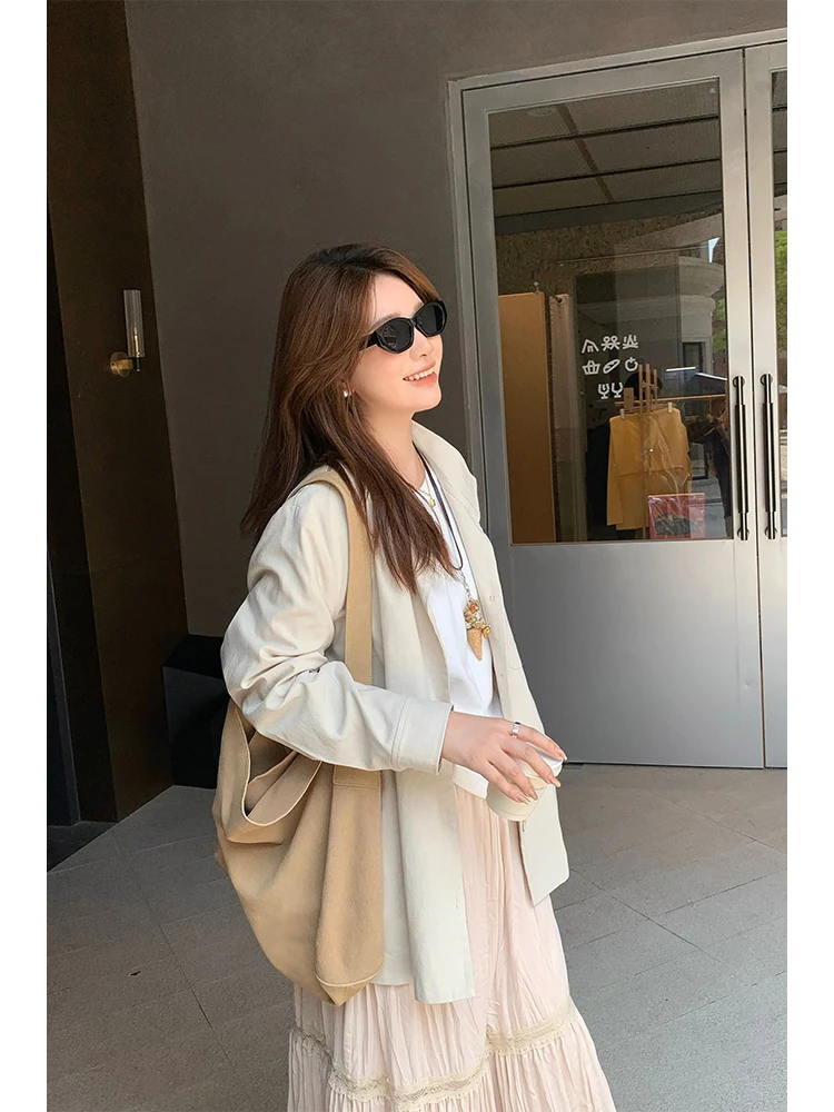 

Dawanshan Autumn Lenzing Stand Collar Jacket Retro Style Ladies' Premium Short Outerwear Elegant Top Fan Reward