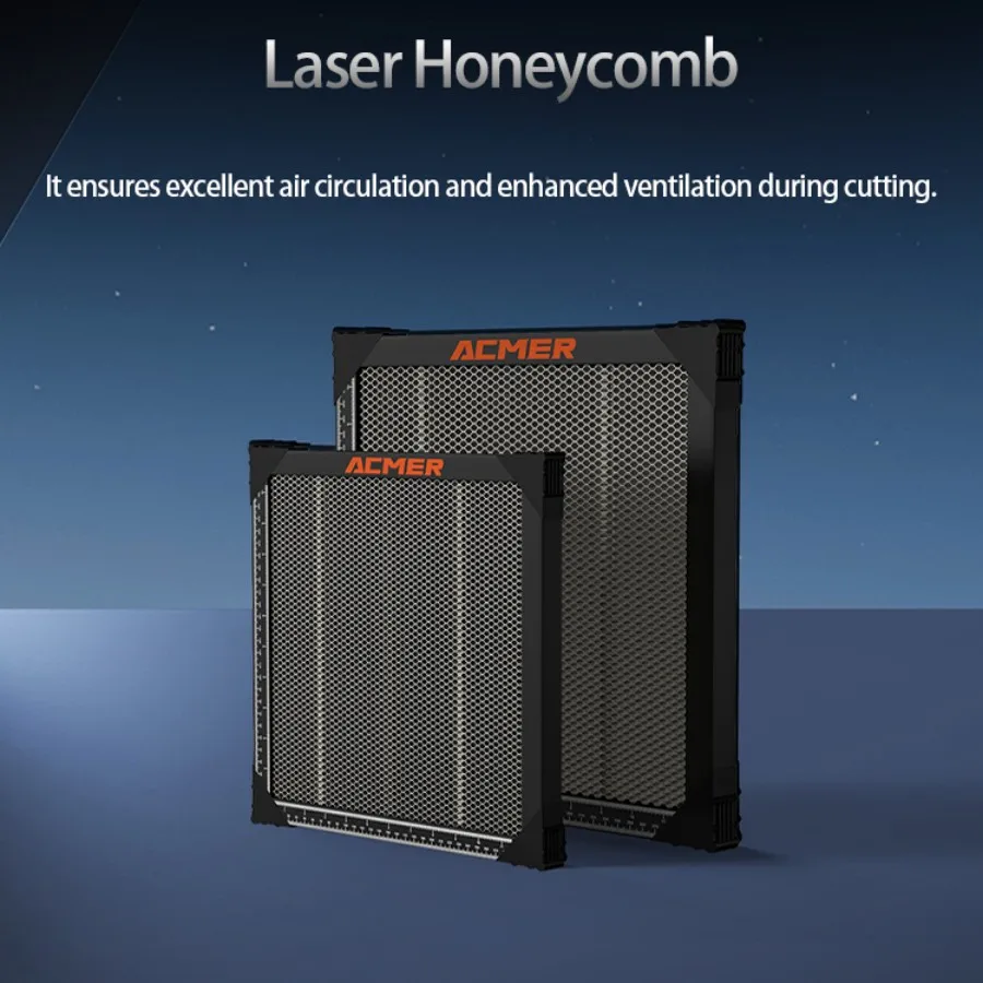 ACMER 500*500mm Honeycomb Panel Table Laser Engraving and Autting Machine Laser Honeycomb Panel Bed Cutting Table 300*300mm