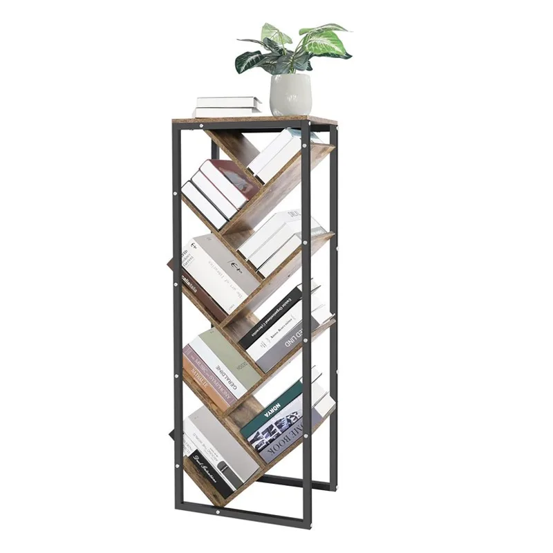 

Tree-shaped nine-layer storage bookshelf, which can store books, magazines, photo albums, and display bookshelves.