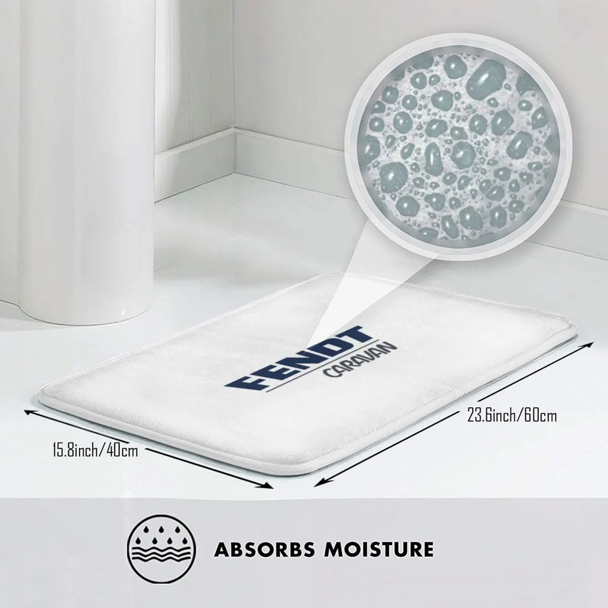 

Нескользящий коврик для двери Fendt Caravan, напольный коврик, ковер для кухни, входа, дома, ванной комнаты, гостиной, коврики для ног