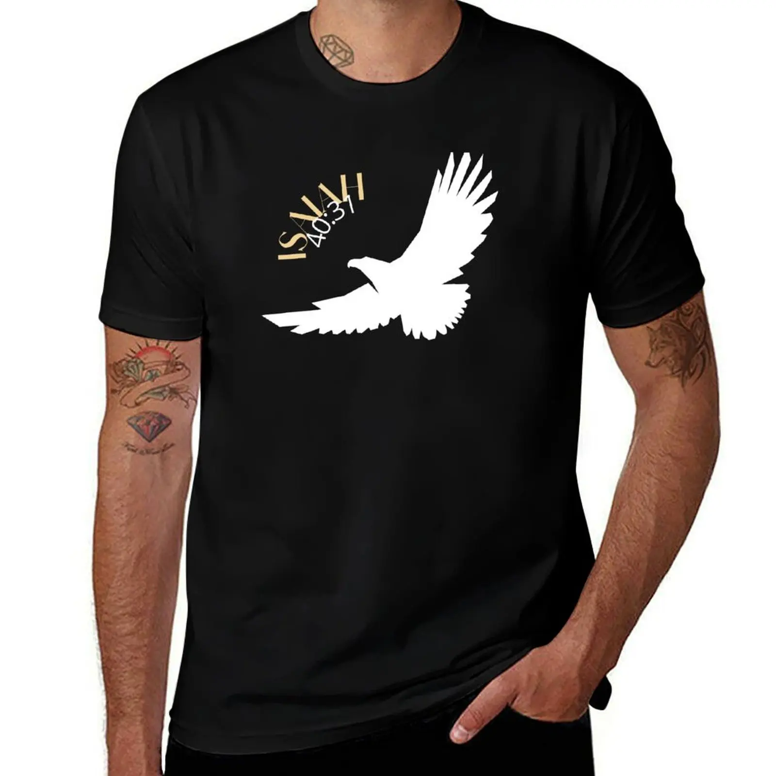 

Christian Design - Isaiah 40:31 T-Shirt gifts for boyfriend oversizeds baggy shirts fitted t shirts for men