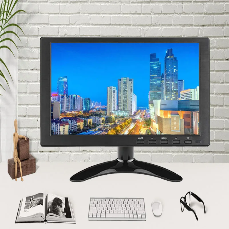 

10.1 Inch Widescreen VGA HDMI LCD Computer Monitor with AV BNC VGA HDMI Interface