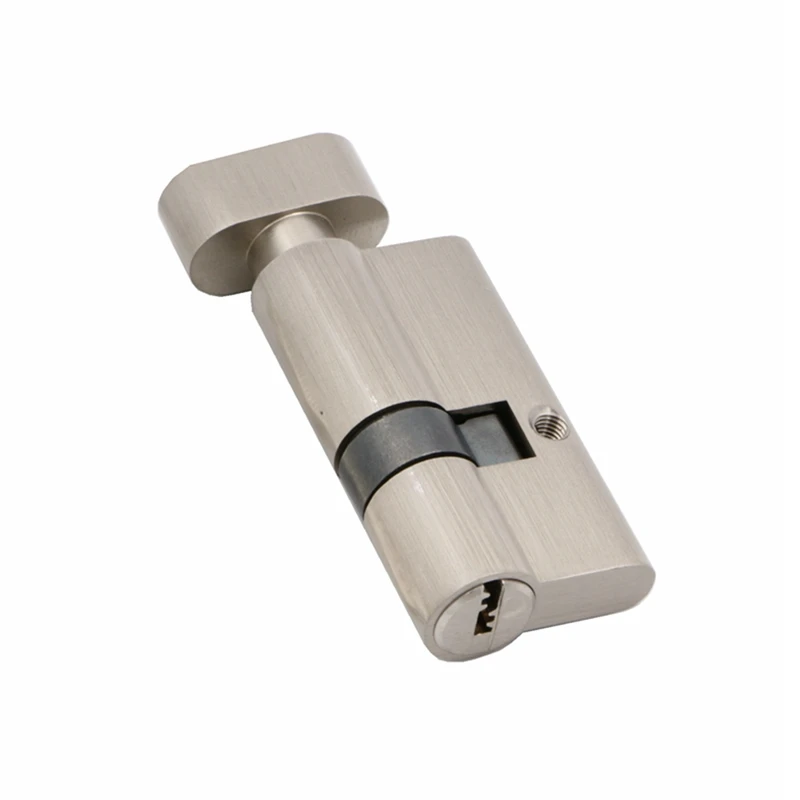 

1 шт. Дверной цилиндр 60 65 70 75 80 85 90 мм Безопасный медный цилиндр замка Ключ к внутреннему замку Большой тыквенный тип 5 клавиш