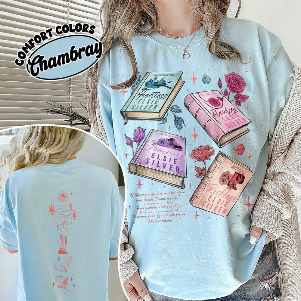 Vrouwen Retro Kastanje Springs Serie Comfort Unisex Tee Voor Fan Bookish Cadeau voor Country Girl Y2K Top Dagelijks Trendy Streetwear