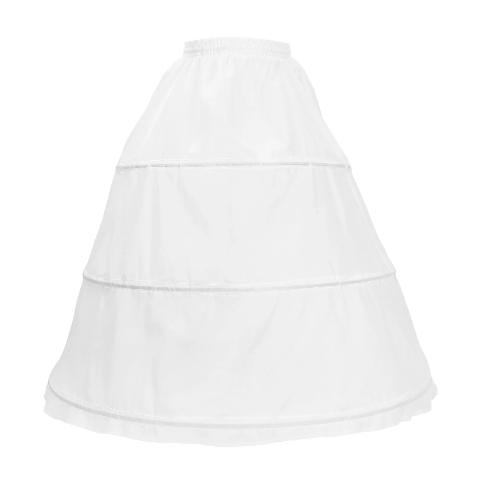 

Pannier Underskirt For Girl Tutu Elastic Waist Girls Dresses Bustle Petticoat Decorative Crinoline Polyester Fiber Short