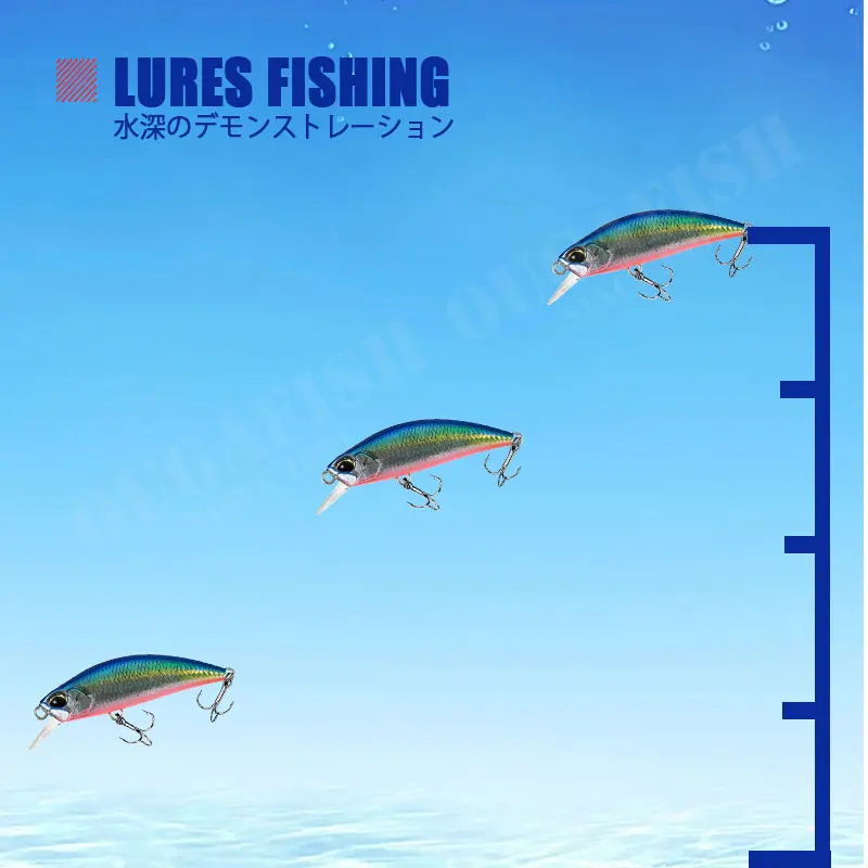 Micro Minnow Señuelo Hundente Artificial para Lucio y Carpa - imagen 4