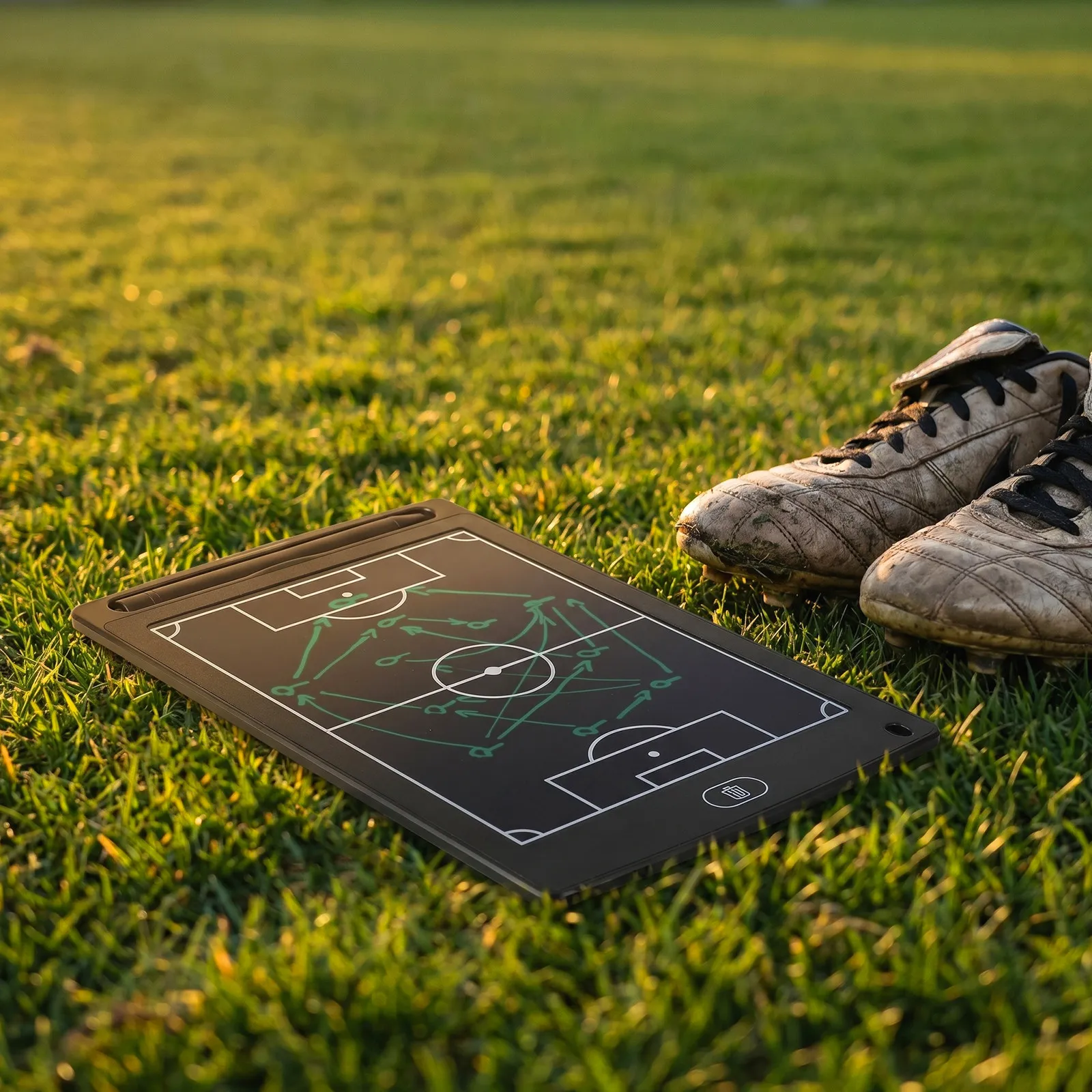 

Football Tactical Board Electronic Soccer Coaching Clipboard Dry Erase Strategy Whiteboard For Training Portable Reusable Soccer
