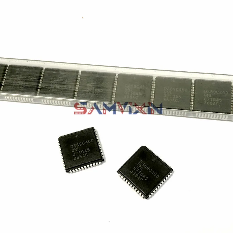 DS89C450-QNL+ DS89C450 (1-10pieces) PLCC44 SMD Original Ultra-High-Speed Flash Microcontrollers New IC Chip, In Stock