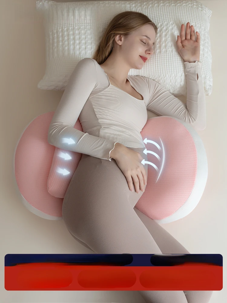 Pregnant women's pillow, waist protection, side sleeping pillow, divine tool U-shaped