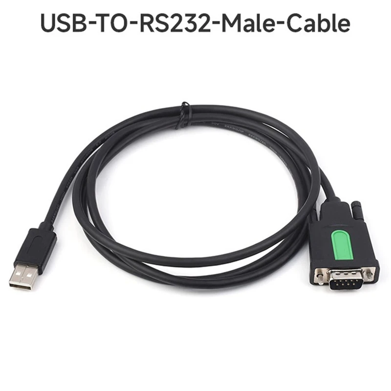 Waveshare USB To RS232 Serial Cable USB Type A To DB9 FT232RL Chip Multifunction Convenient Serial Cable