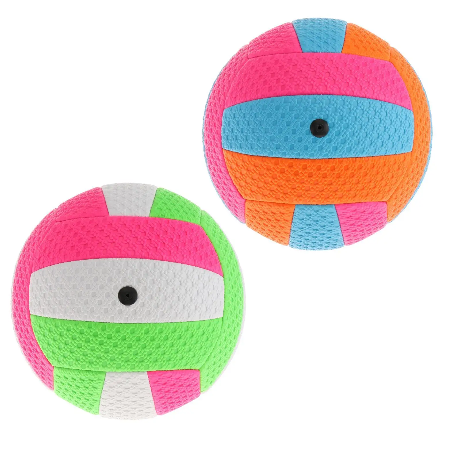 PVC Volleyball Size 2, Soft Touch Game Training Practice Recreational Ball 5.9inch Children Toy for Sand Backyard