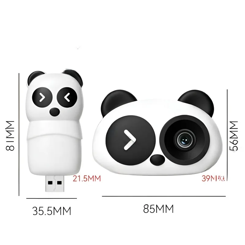 Rear Seat Car Baby Camera Wireless CarPlay Android Auto Adapter Wired to Wireless Box In-Car Infant Pet Camera Plug and Play