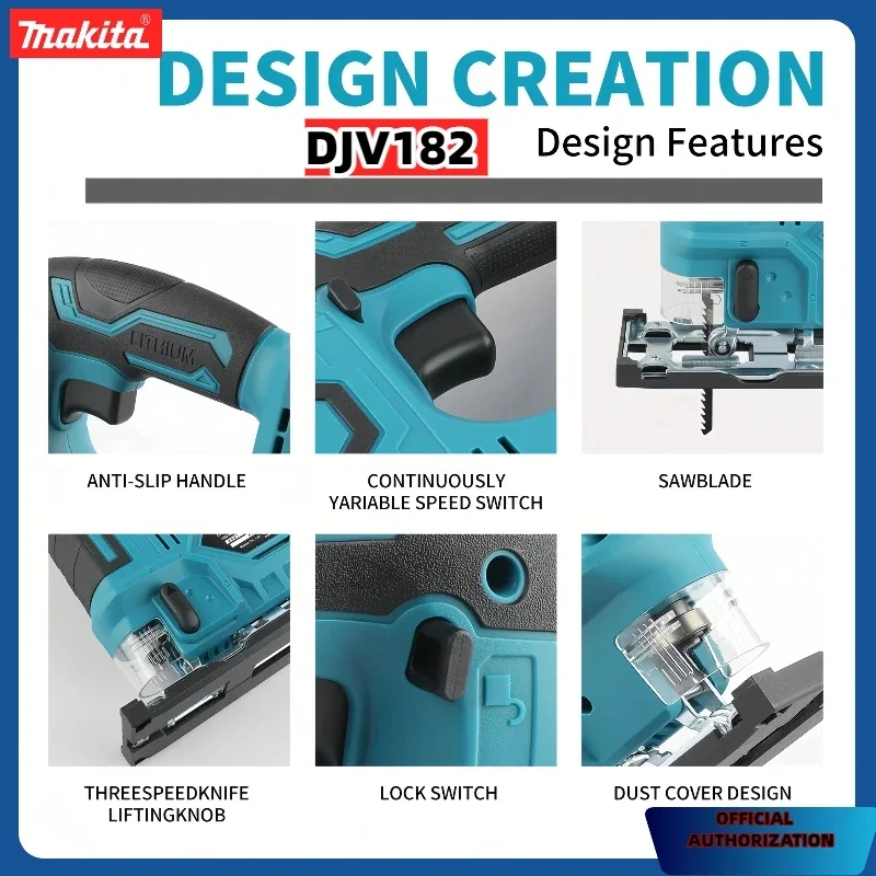 Makita DJV182 Cordless Jigsaw: - Power Tools Jigsaw recension och pris