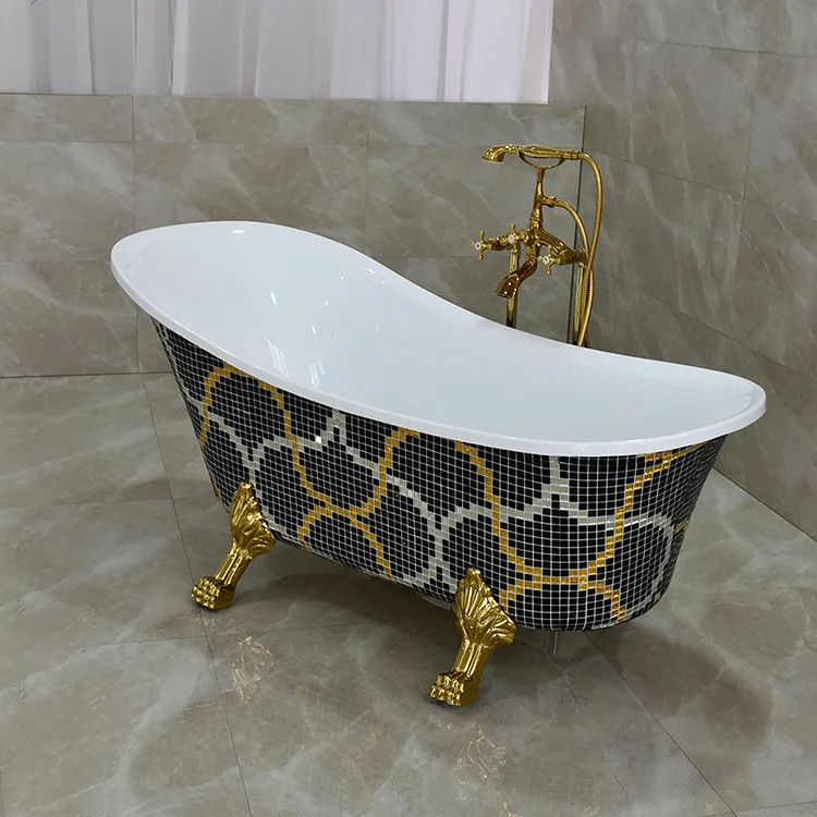 European and American classical crystal classic engraving high-end design acrylic material factory direct sales