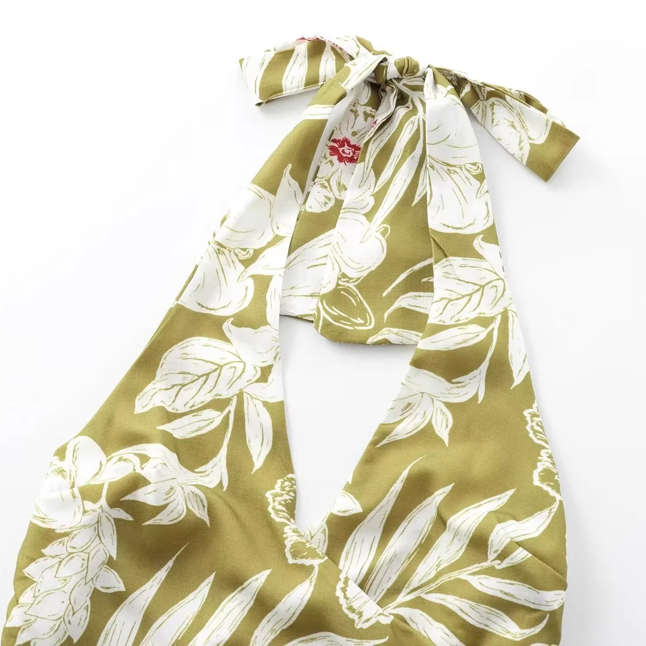 JNLEAOG Jesienna Nowa Kolekcja Mody Lniana Mieszanka z Kwiatowym Nadrukiem Damska Prosta Sukienka Tubowa z Poliestru z Nadrukiem na Lato i Jesień C...