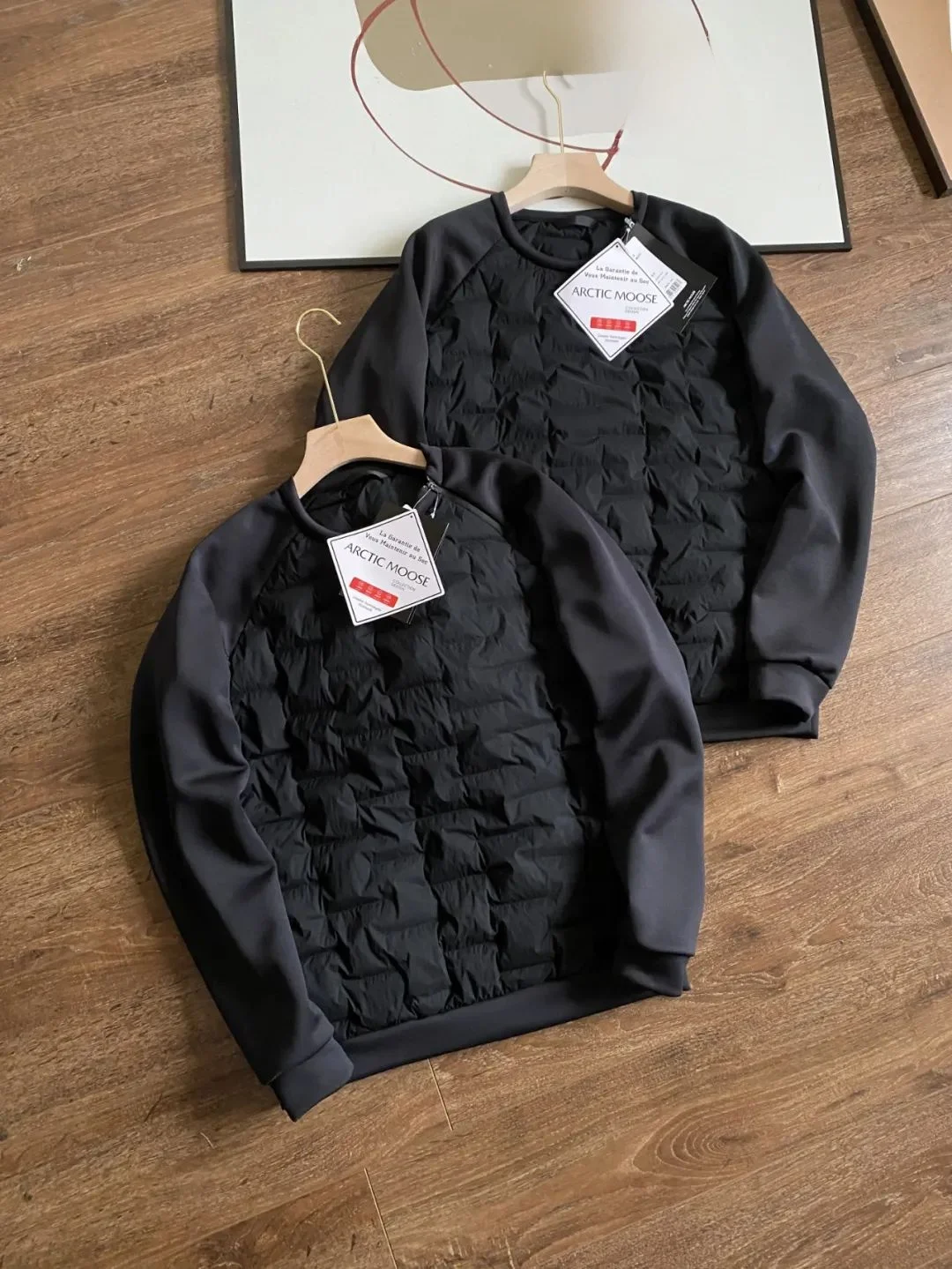 

Тепло против холода! WangPai C-Minky Джанет с капюшоном на молнии со вставкой на плечах и термосвязанными Ss для мужчин, зимняя одежда...