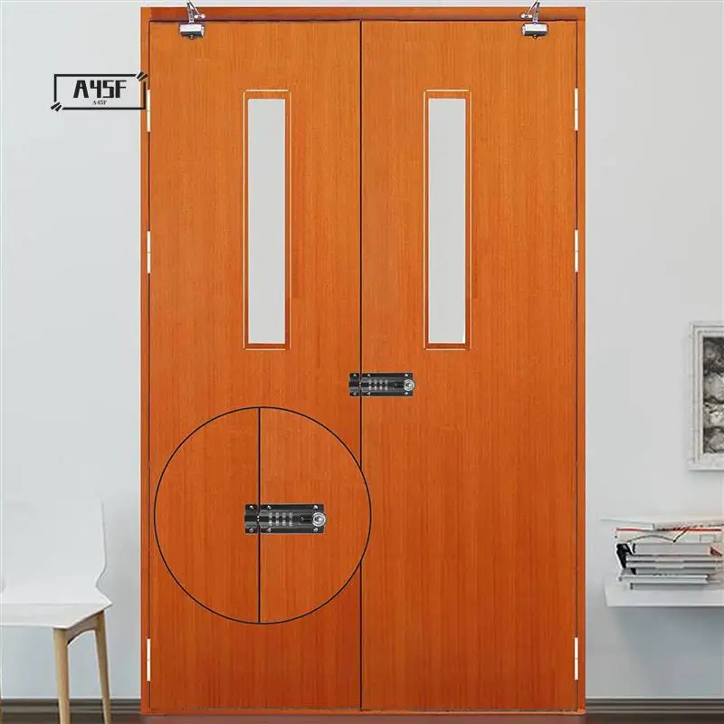 

A45F-замок с паролем, металлическая дверная защелка, противоугонная безопасность, комбинация цифрового замка, фурнитура для уличных деревянных ворот для дома