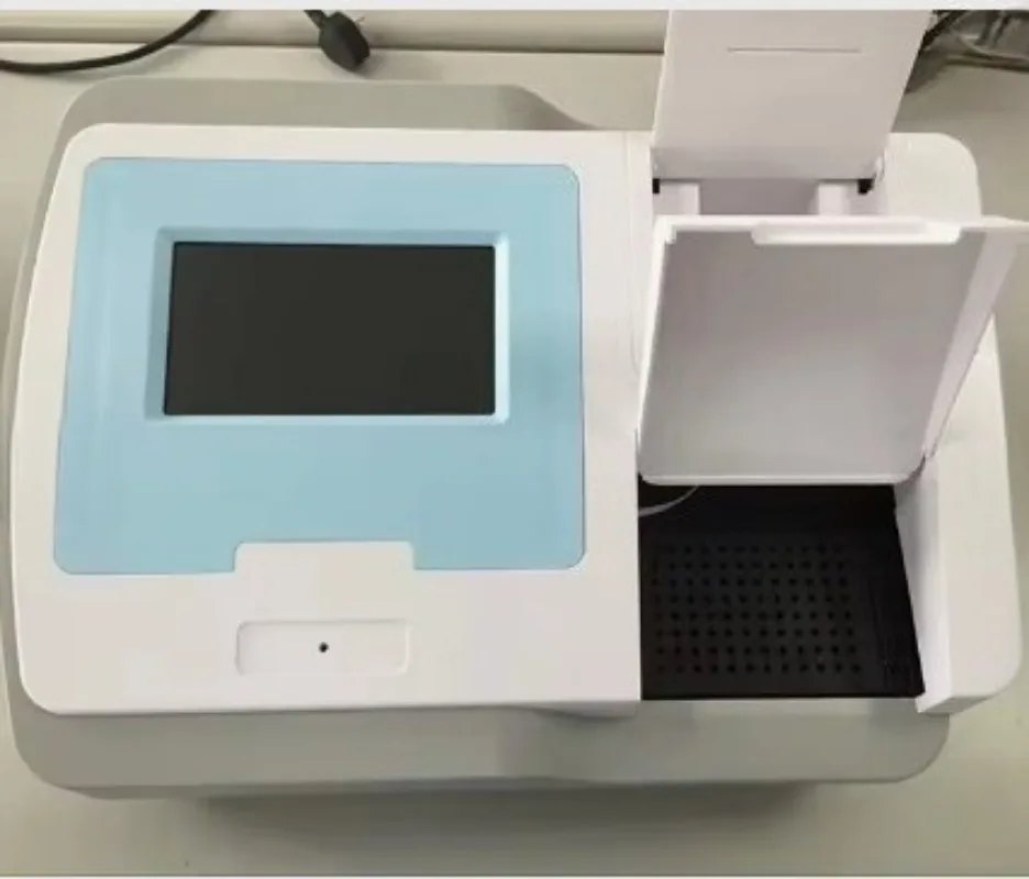 Fluorescence ELISA Analyzer Touch Screen 96/48 Well Lab Testing Equipment