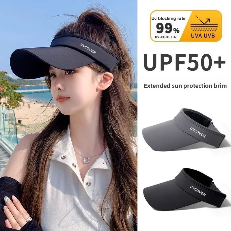 Ice Silk Duckbill Hat, Summer Outdoor Sun Protection Hat, UV Resistant Sun Hat, Versatile and Breathable Air Top Sun Hat