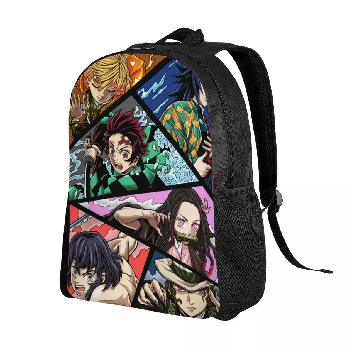 

Demon Slayer Nezuko Tanjirou Inosuke Backpacks Kimetsu No Yaiba Manga College School Travel Bags Bookbag Fits 15 Inch Laptop