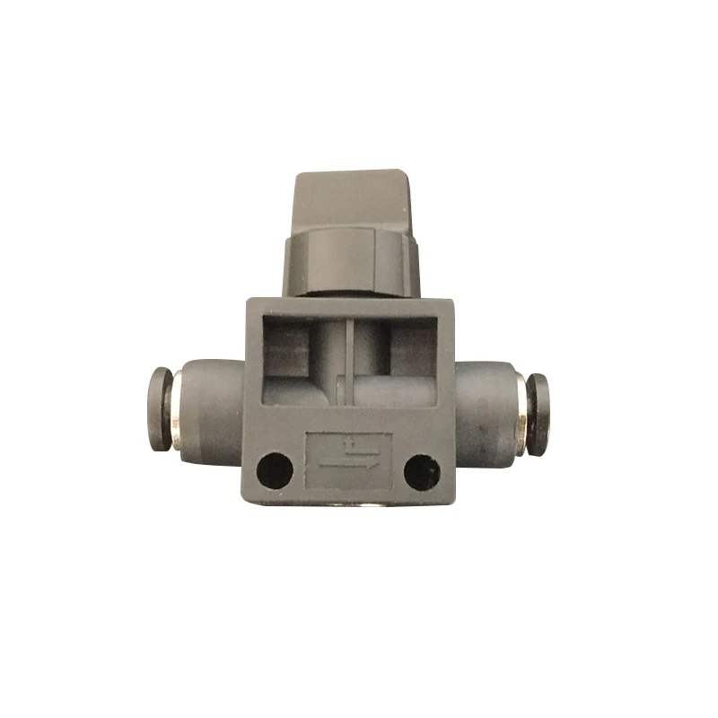 HVFF Pipe Type Hand Valve Pneumatic Fittings Pneumatic Fittings Fits 4mm/6mm/8mm/10mm/12mm PU Pipe and Nylon Pipe