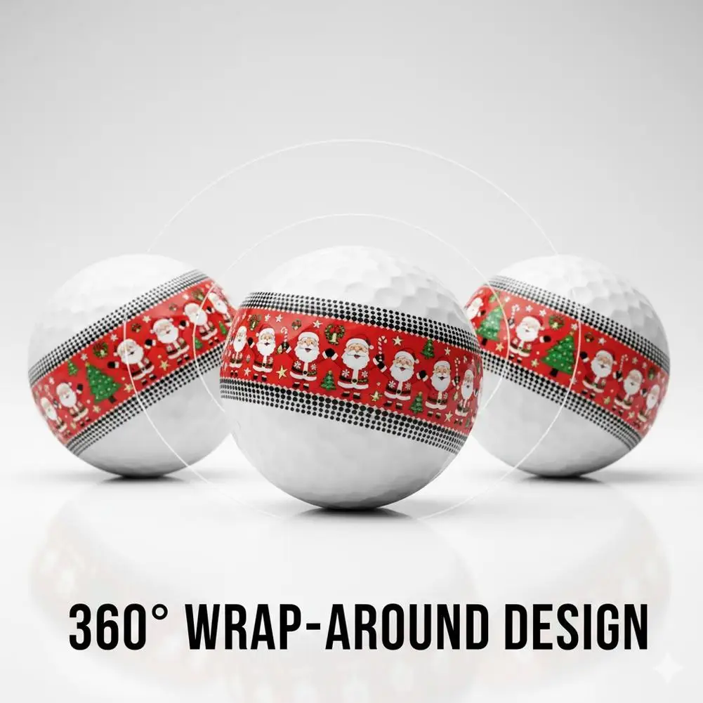 كرات جولف مضحكة جديدة - 4 تصميمات فريدة من نوعها، مجموعة هدايا هدايا للرجال، الأب، الجد، مثالية لعيد الميلاد، عيد الميلاد، الفيل الأبيض #5