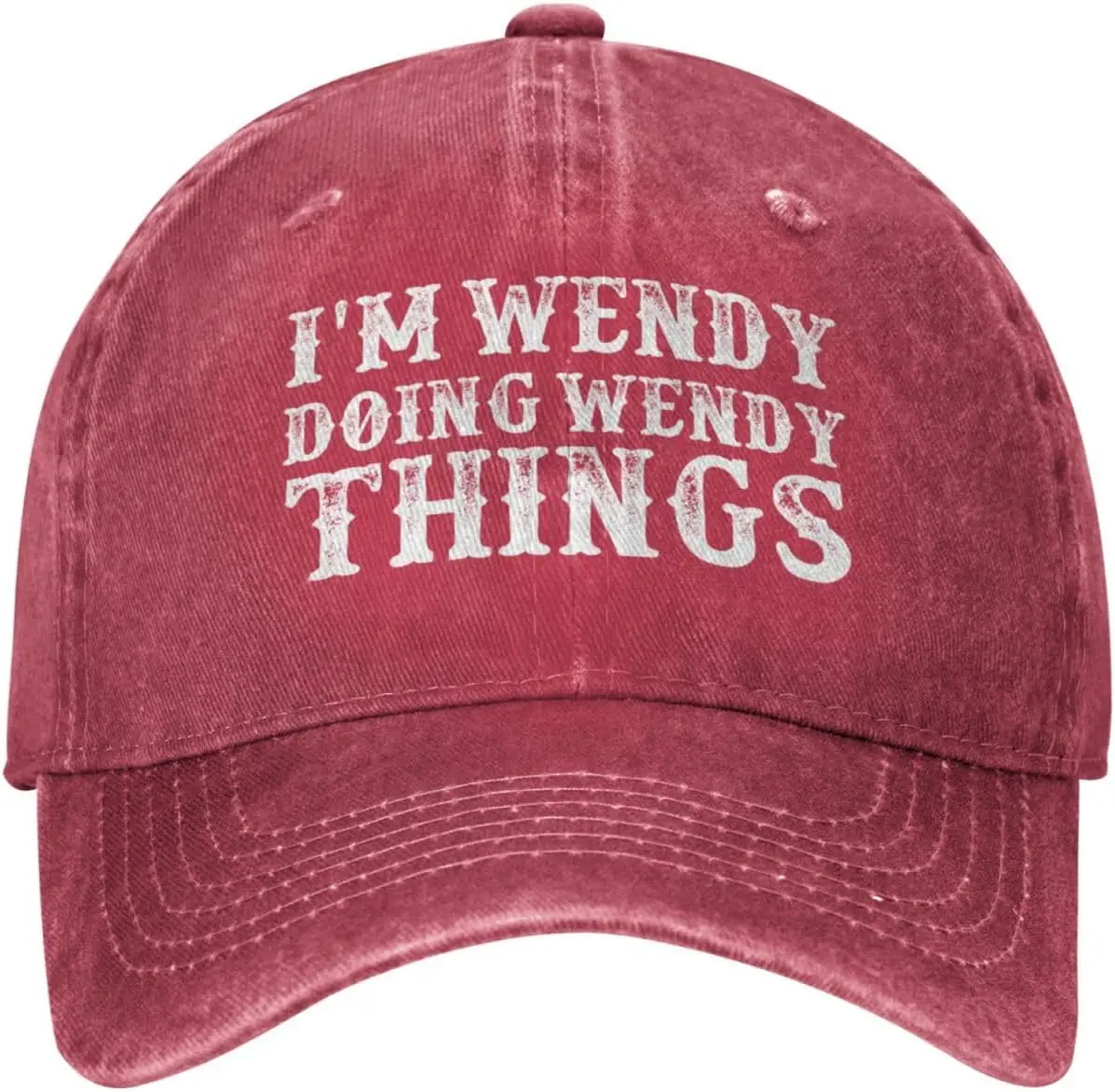 I'm Wendy Doing Wendy Things Hat Men Baseball Caps Graphic Caps