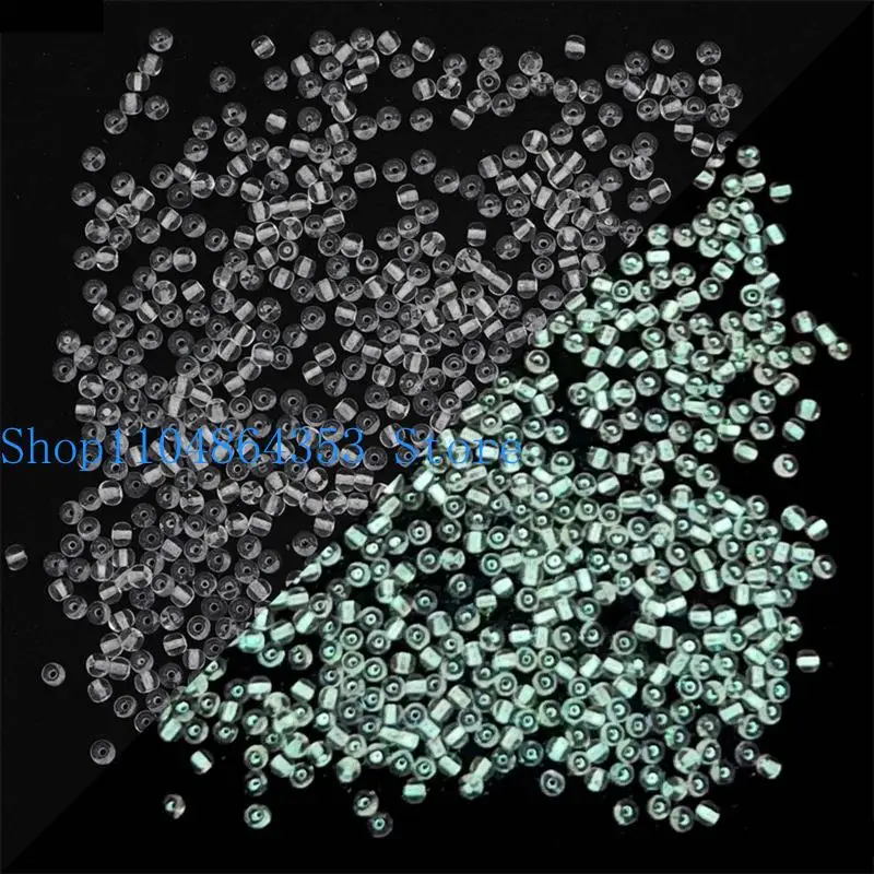 652F 660Pcs Luminous Bead Glow UV Bead Color Changing Reactive for Pony Bead Acrylic Glowing Beads for DIY Bracel