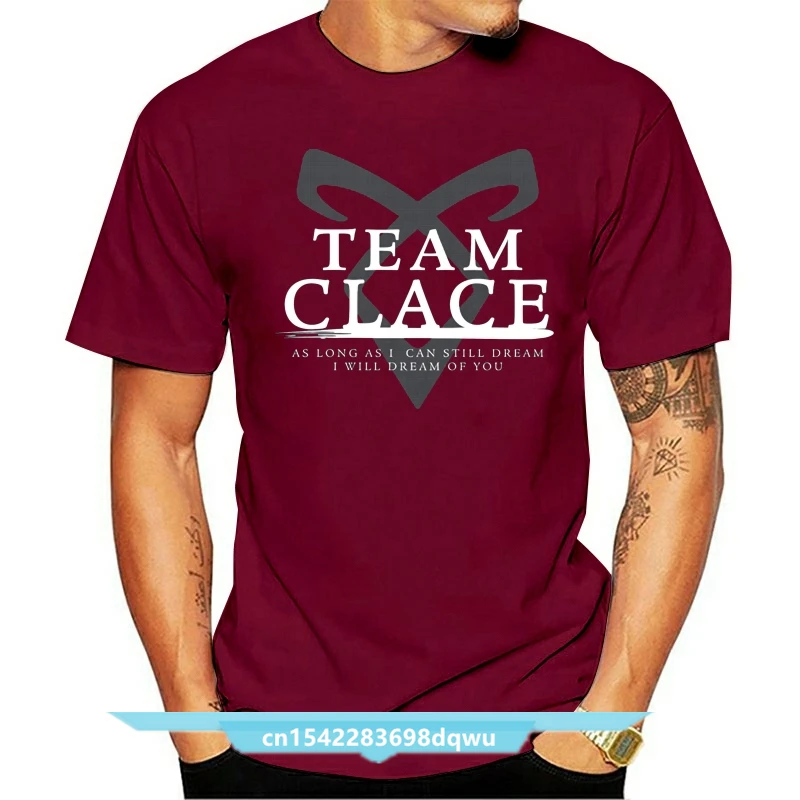 

Shadowhunters Team Clace Men’s 50/50 T Shirt Knitted Cotton Euro Size S-3xl Leisure Gift Casual Spring Leisure Shirt