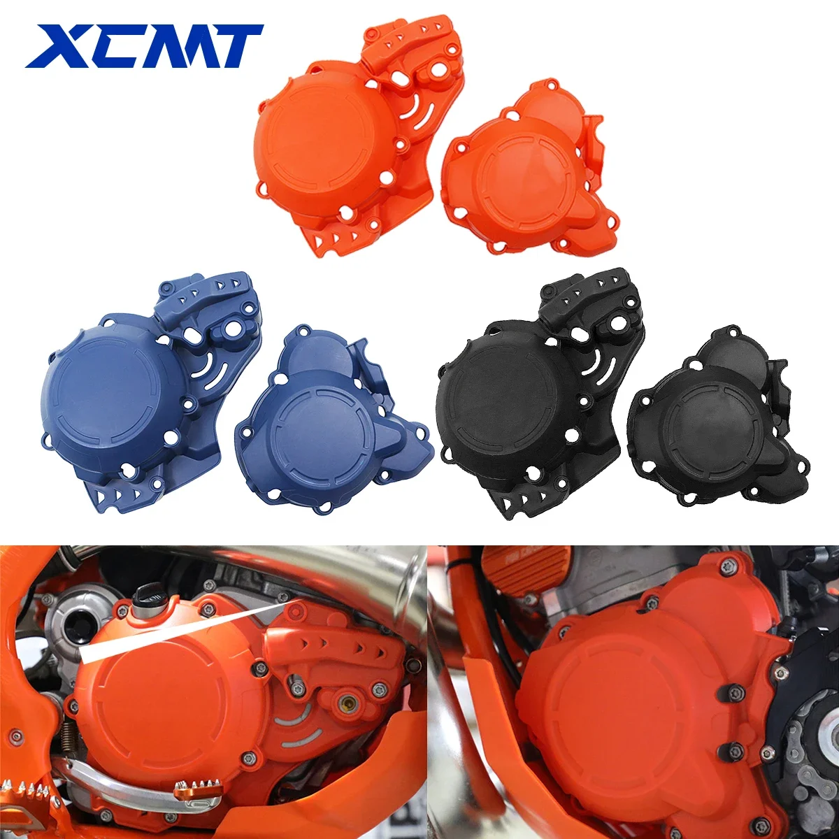 Motorrad Zündung Kupplung Abdeckung Schutz Schutz Kit Für KTM EXC TPI 250 300 XC XCW 2017 2023 TPI SX 250 für HUSQVARNA GAS GAS