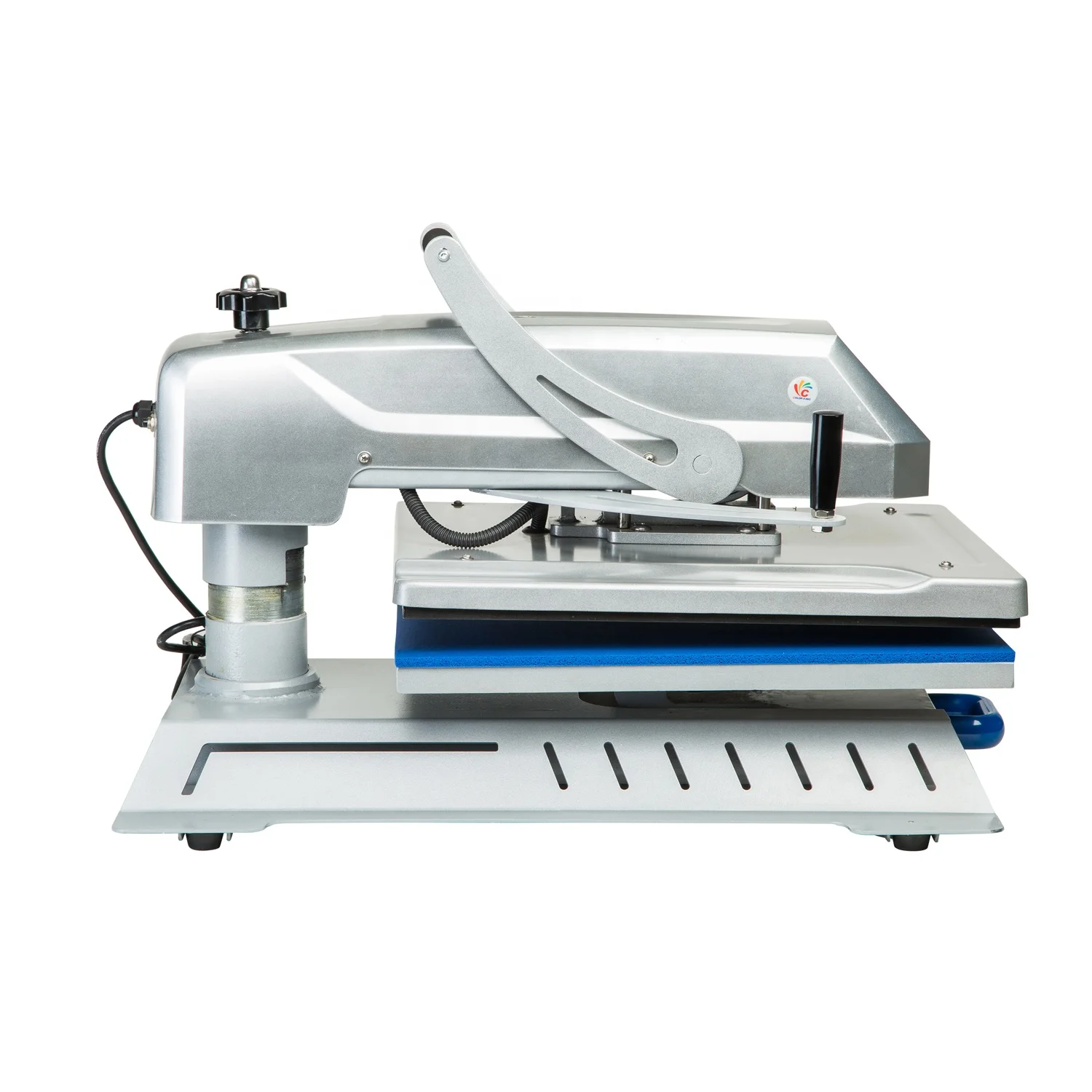 QK-1804 Hot Sales Shake Head High Pressure Cloth T-shirt Flatbed Hot-thermal Transfer Printing Heat Press Machine