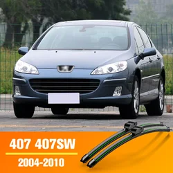 Wiper Front Wiper Blades For Peugeot 407 407 SW 2004 2005 2006 2007 2008 2009 2010 Windshield Windscreen Front Window 28