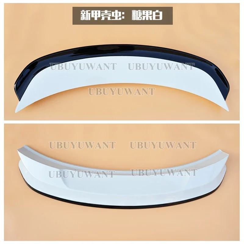 Voor Volkswagen Kever Gsr/G20 2013 2014 2015-2018 Abs Plastic Ongeverfde Primer Kleur Achter Spoiler Kofferbak Vleugel Lip Boot Cover