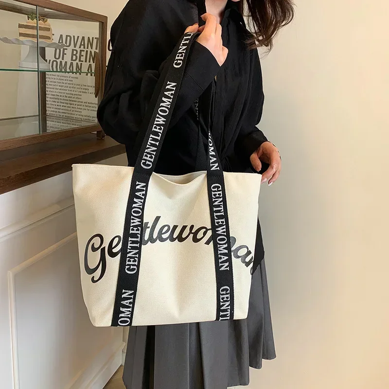 

2025 Handbag, Spacious Diaper Bag, Convertible, Two-way Carrying, Letter Combination, Multi-functional Pack Horse Shoulder Bag