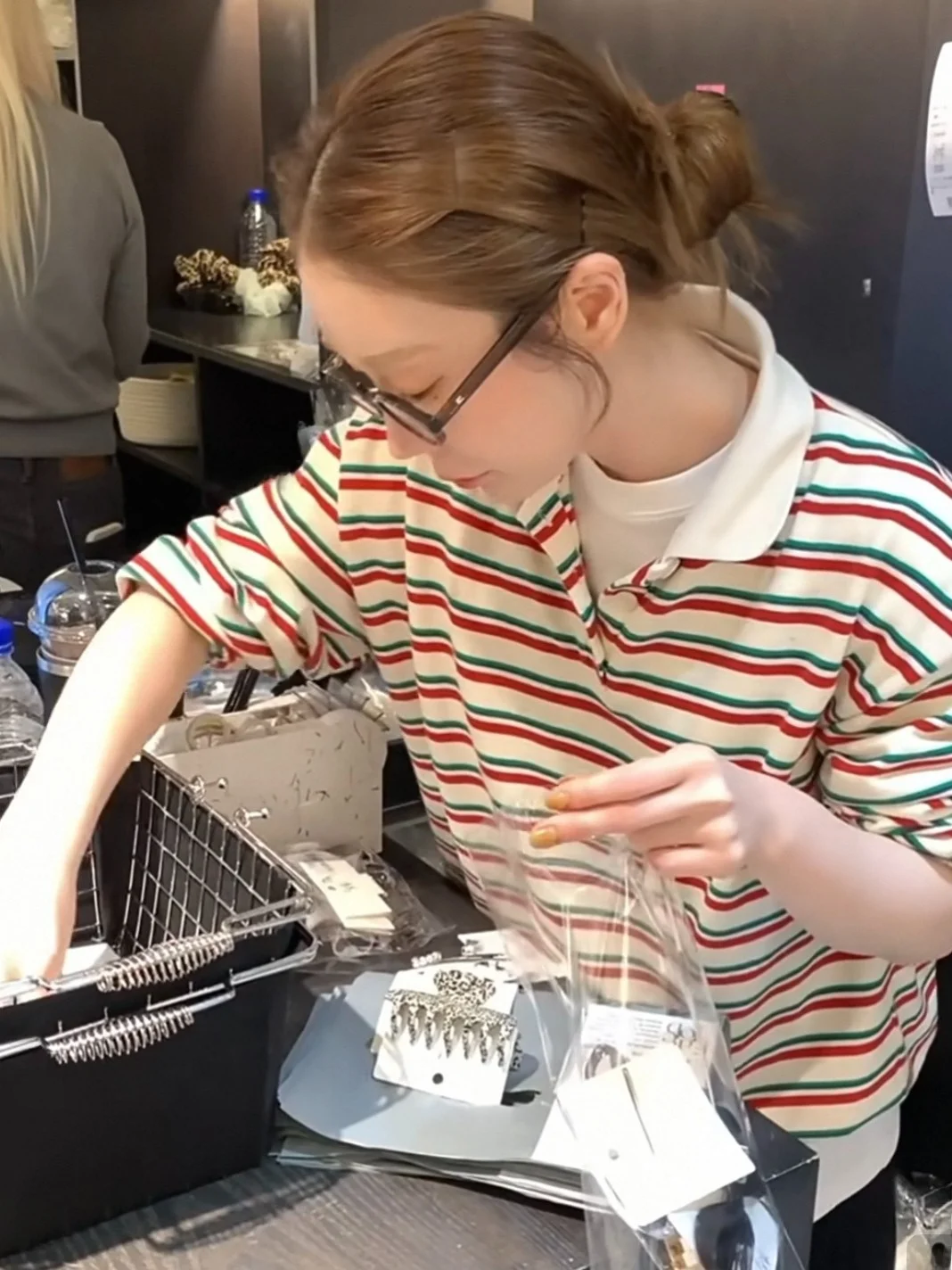 Шикарный осенний новый свободный базовый слой Sle Ne Long Sve, полосатый женский топ Agel Faion, модный весенне-осенний топ для поездок на работу