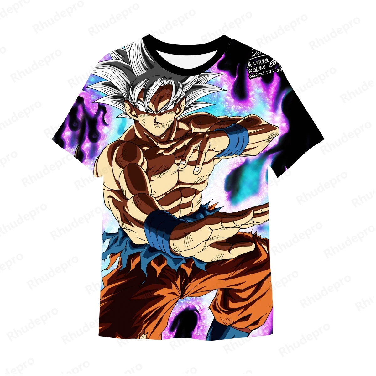 

Goku Y2k Z T Shirt For Men Short Sleeve Cosplay T-shirt New Fashion High Quality Streetwear Anime 2025 Vegeta Trend Boy Girl
