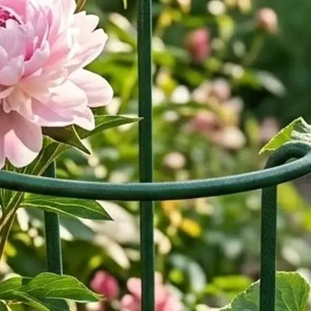 Sturdy Metal Plant Supports Stakes For Garden Keep Flowers And Vegetables Plant Climbing Supports Frame Iron Garden Fixed Poles