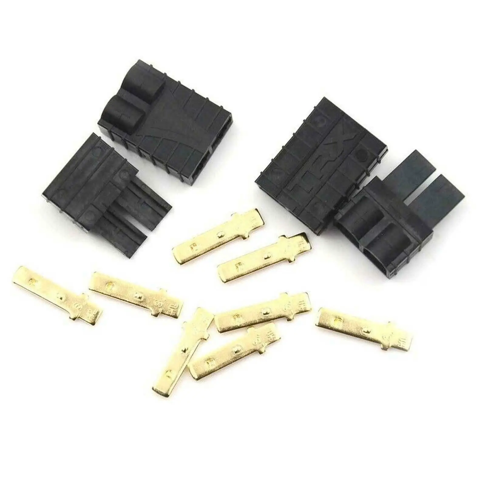 Traxxas trxスタイルコネクタプラグ、Lipo nimhバッテリーesc用のオスとメス、10ペア