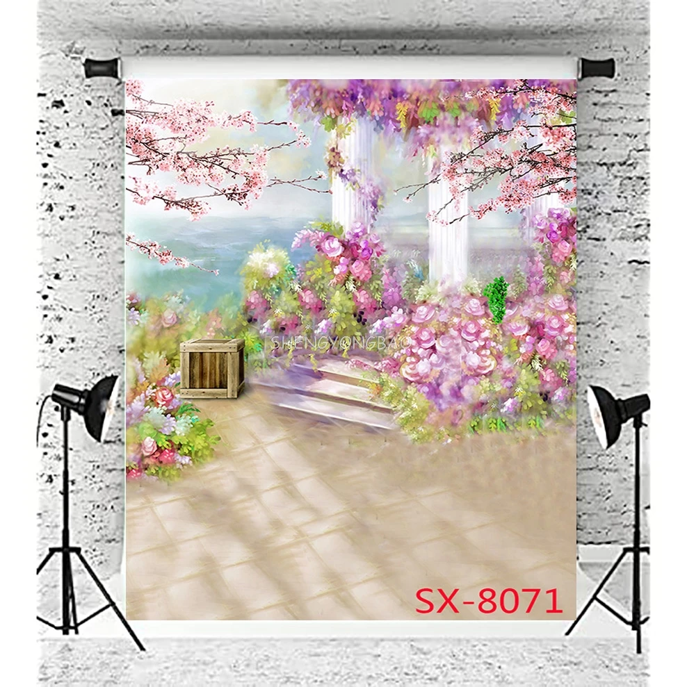 SHENGYONGBAO Chinese Style Poetic And Picturesque Portrait Scenery Professional Photography Background Props KL-07
